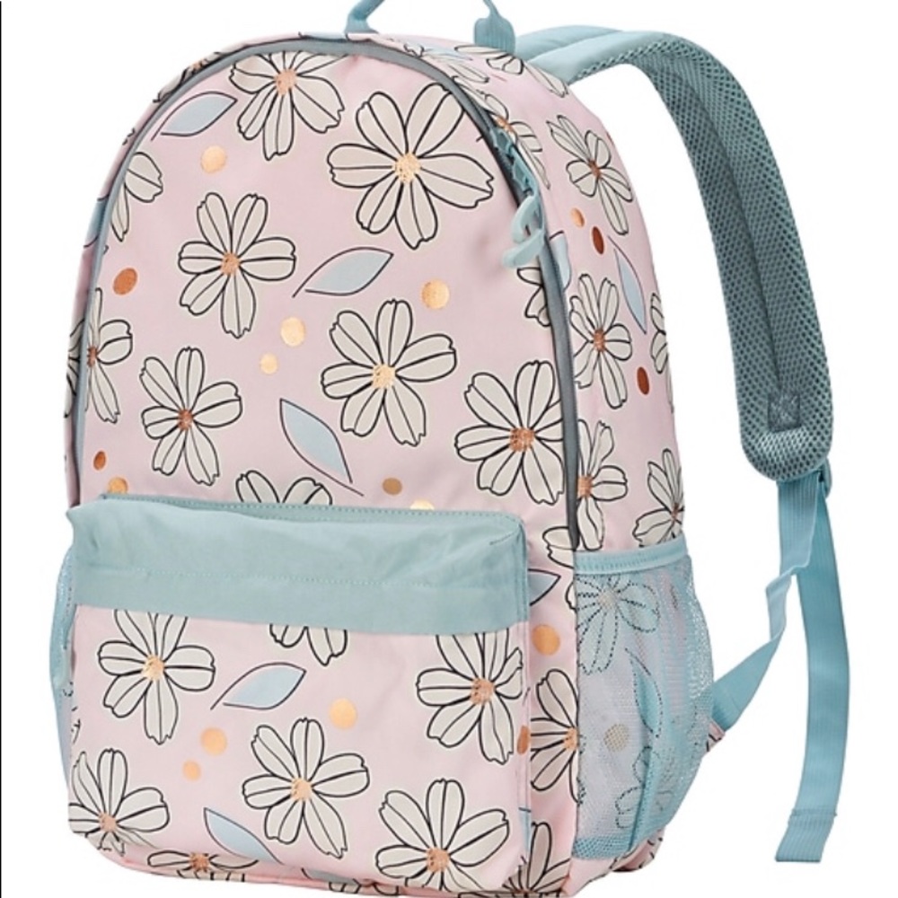 Lola & Cleo 18” Daisy Floral Backpack